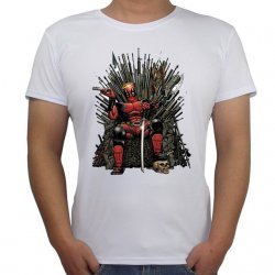 Футболка чоловіча Deadpool on the Iron Throne (розмір XXL)
