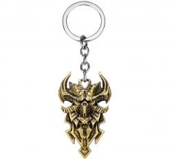 Брелок - Diablo III Logo Metal bronze