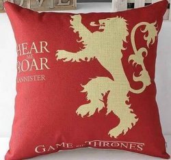 Наволочка  Game of Thrones  (Cotton & Linen) Lannister