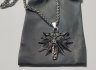 Кулон Геральта медальон 3D Ведьмак (The Witcher) с нержавеющей стали №5