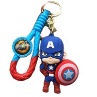 Брелок підвіска на рюкзак Marvel Captain America Капітан Америка 3D Keychain Backpack