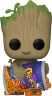 Фігурка Funko Groot with Cheese Puffs Фанко Грут та сирні кульки 1196