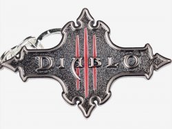 Брелок Diablo III Logo Keychain