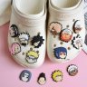 Значок силиконовый Naruto Наруто на обувь сандали Crocs #3