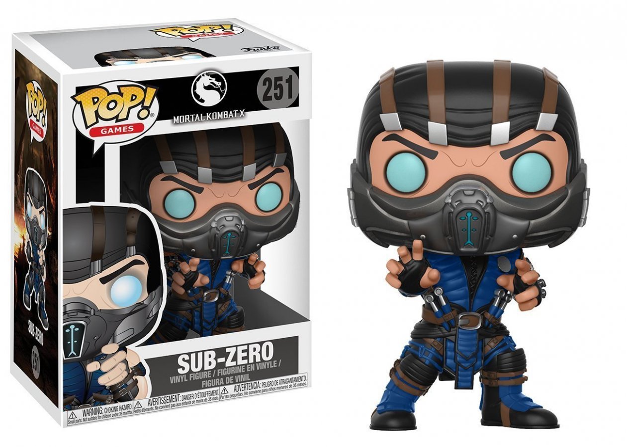 Фигурка Funko Pop Mortal Kombat - Subzero Фанко Мортал комбат Сабзиро 251  actionfigures.com.ua Mortal Kombat 799 грн.