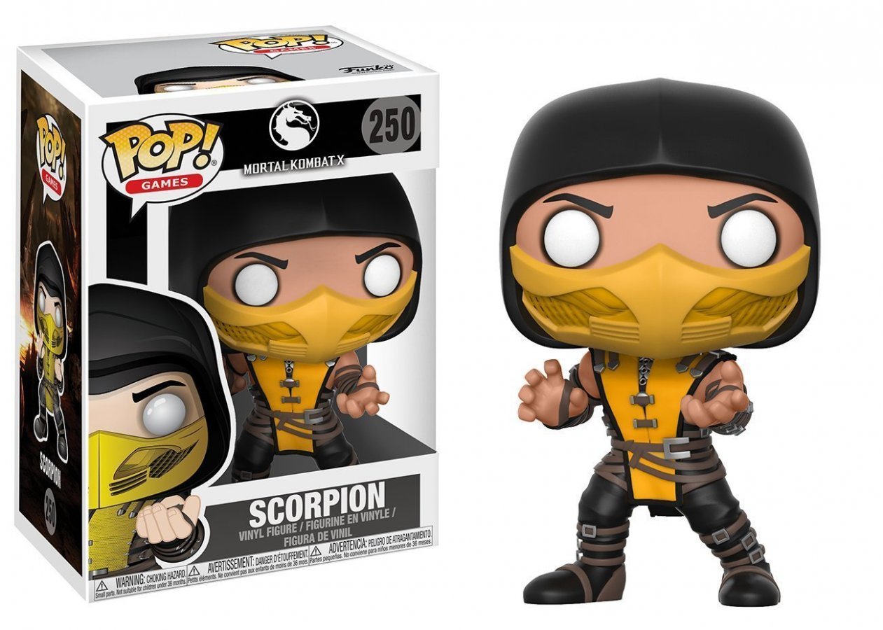 Фигурка Funko Pop Mortal Kombat - Scorpion Фанко Мортал комбат Скорпион  actionfigures.com.ua Mortal Kombat 599 грн.