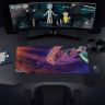 Коврик для мыши игровая поверхность Warner Brothers RICK AND MORTY Outer Space Рик и Морти XL (90*42 cm)
