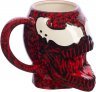 Чашка 3D Marvel: Venom Carnage Sculpted Ceramic Mug кружка Карнаж Веном 769 мл.