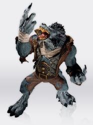 World of Warcraft® Wave 7 Action Figure - Worgen Spy Garm Whitefang