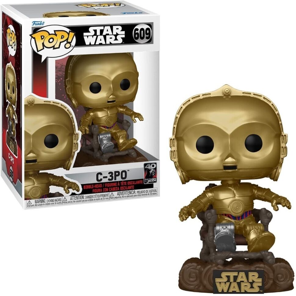Фігурка Funko Star Wars: Return of The Jedi 40th Anniversary - C-3PO in Chair фанко 609