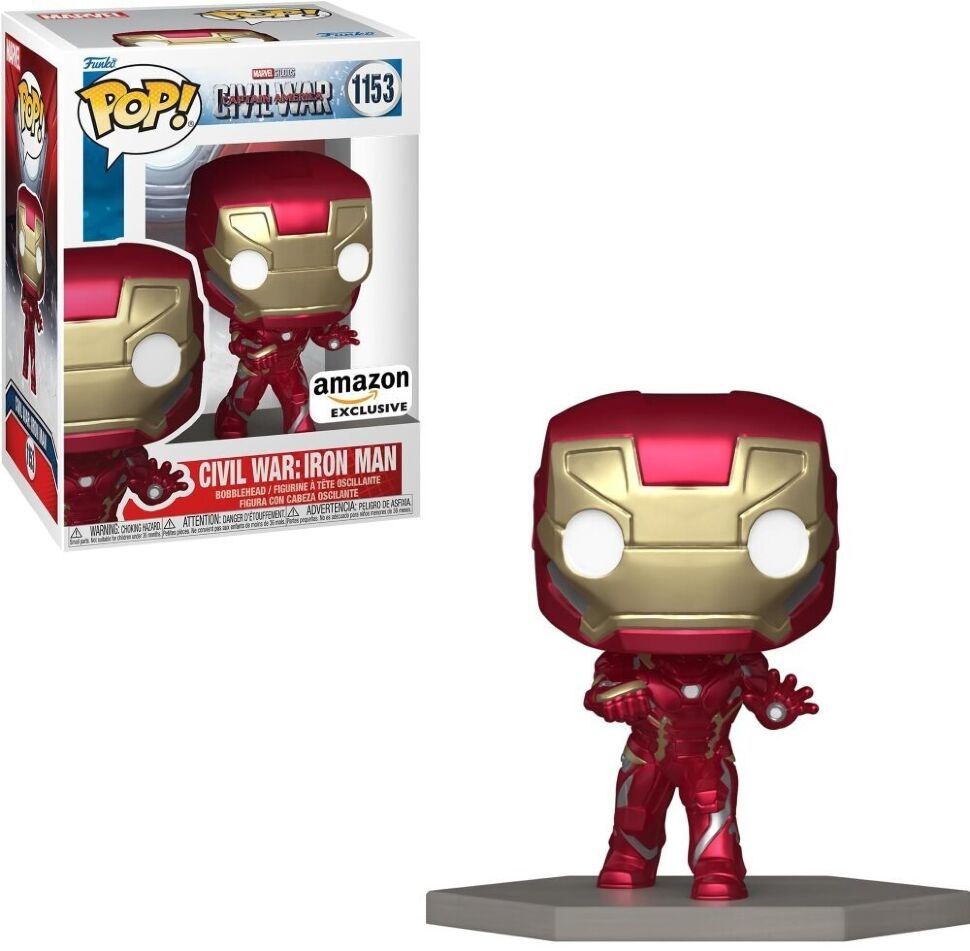 Фігурка Funko Marvel: Civil War Iron Man Фанко Залізна людина (Amazon Exclusive) 1153