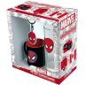 Подарочный набор MARVEL Spider-man стакан, брелок, мини чашка