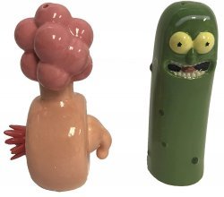 Солонка и Перечница Рик и Морти: Pickle Rick / Plumbus Salt and Pepper Shaker