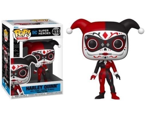 Funko POP Heroes Dia De Los DC Harley Quinn 413
