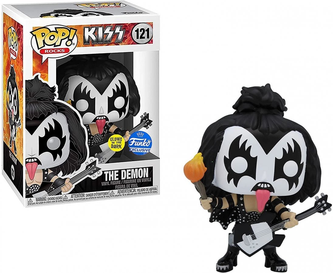 Фигурка Funko KISS The Demon - Glow in The Dark (Exclusive) Фанко Кисс  Демон 121 actionfigures.com.ua Funko figure Фанко фигурки 850 грн.