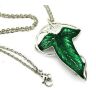 Медальон-брошка  LOTR Green Leaf Elven