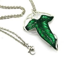 Медальон-брошка  LOTR Green Leaf Elven
