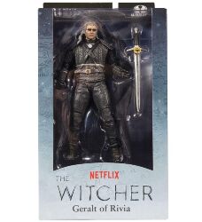Фігурка McFarlane The Witcher - Geralt of Rivia Netflix Action Figure Відьмак Геральт з Рівії