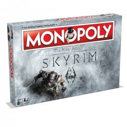 Монополия настольная игра Skyrim Monopoly Board Game Скайрим
