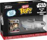 Фігурки Funko Bitty Ride: Star Wars Han Solo with Millenium Falcon фанко Хан Соло та Сокіл тисячоліття