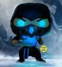 Фігурка Funko Pop Mortal Kombat Sub-Zero 1057 Саб Зіро фанко (Exclusive) Світиться в темряві