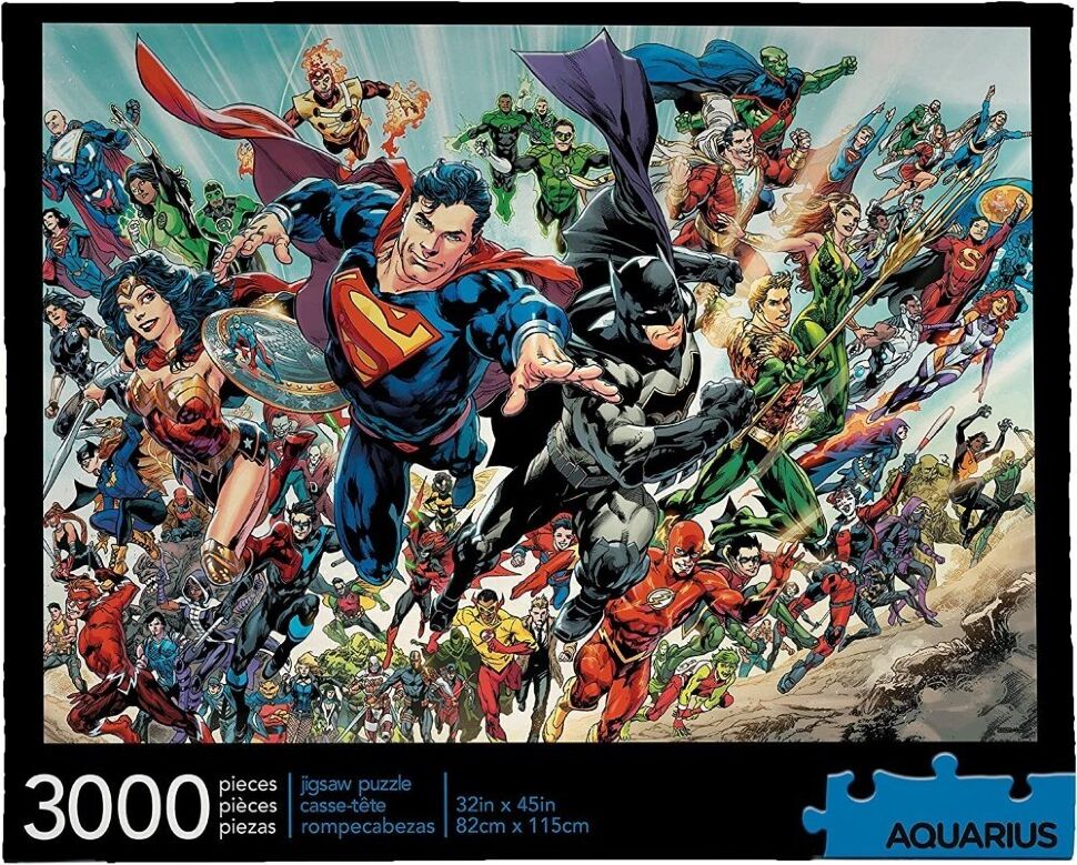 Пазл ДС Комікс Герої Aquarius DC Comics Heroes Puzzle (3000-Piece)
