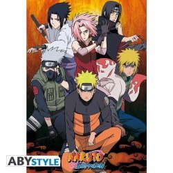 Постер ABYstyle Naruto Shippuden Group Наруто плакат 90*60 см