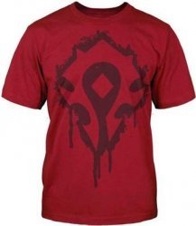 Футболка World of Warcraft Horde Crest Stencil T-Shirt  (размер L)