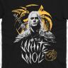 Футболка Morze The Witcher 3 White Wolf Ведьмак Белый Волк (размер L)