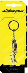Брелок JINX Cyberpunk 2077 Logo Metal Keychain