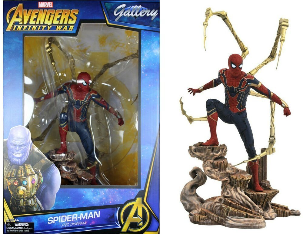 Diamond select spider shop man infinity war