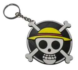 Брелок One Piece Anime Ван-Піс Великий куш Keychain ABS пластик 6 см.