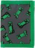 Гаманець JINX Minecraft Creeper Crowd Tri Fold Wallet Green