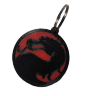 Брелок Mortal Kombat Logo Keychain ABS пластик 4 см.