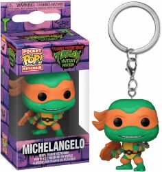 Брелок Funko TMNT Teenage Mutant Ninja Turtles Michelangelo фанко Черепашки ніндзя Мікеланджело 4 см.