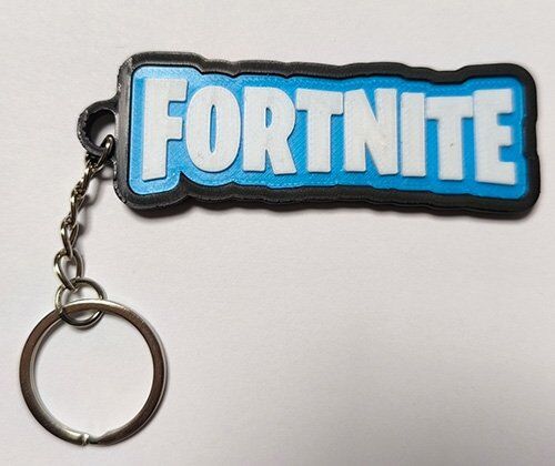 Брелок Fortnite Фортнайт keychain ABS пластик 7 см.