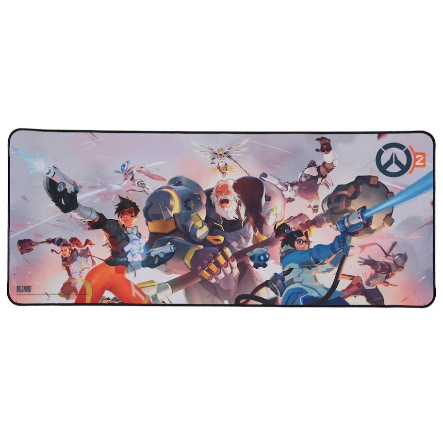 Килимок ігрова поверхня Blizzard Overwatch 2 Desk Mat Exclusive Gaming Desk Mat (90*38 cm)