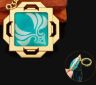 Брелок Genshin Impact Anime Keychain Геншин Імпакт метал 5 см. №2