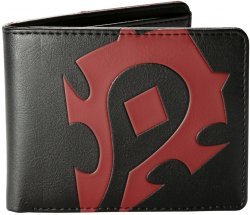 Кошелёк JINX World of Warcraft Horde Loot Black/Red Wallet Орда