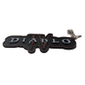 Брелок Diablo 4 Logo Keychain Диабло ABS пластик 6 см.