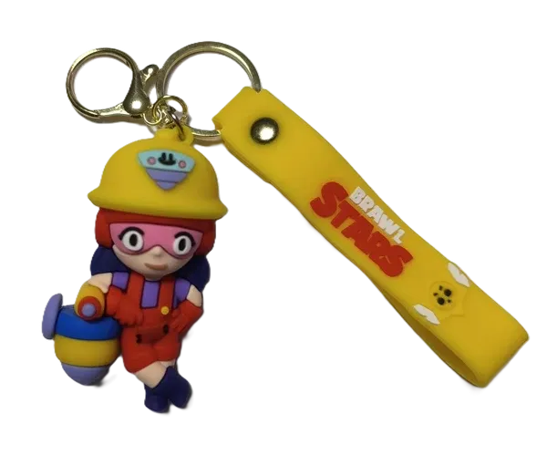 Брелок подвеска на рюкзак Brawl Stars 3D Keychain Backpack Бравл старс №9