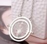 Кулон Harry Potter Маховик часу Гаррі Поттер (Time Turner Necklace) срібний