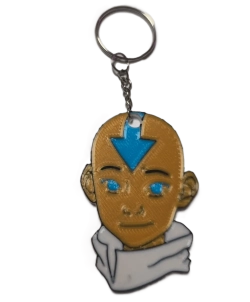 Брелок Avatar: The Last Airbender Aang Аватар на Аанг Keychain ABS пластик 4 см.