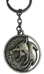 Брелок Відьмак Netflix: The Witcher Wolf School Keychain