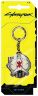 Брелок JINX Cyberpunk 2077 Heads Up Metal Keychain  