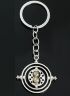 Брелок Harry Potter Time Turner Keychain Маховик часу Гаррі Поттер срібний