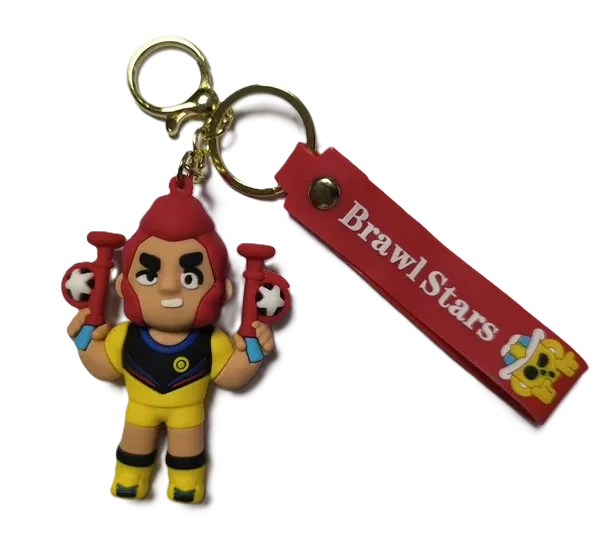 Брелок подвеска на рюкзак Brawl Stars 3D Keychain Backpack Бравл старс №13