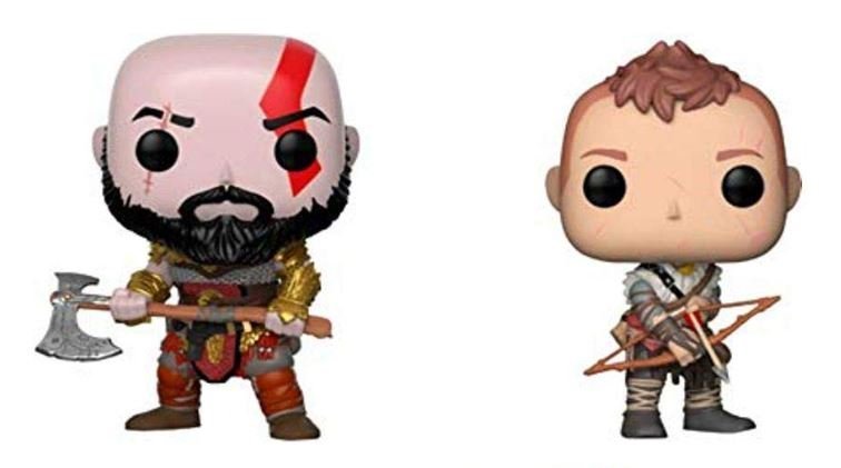 Funko Pop Games God of War Kratos and Arteus