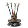 Коллекционный набор Harry Potter - 4 ручки + подставка в виде Сортировочной шляпы Хогвартс