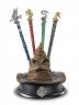 Коллекционный набор Harry Potter - 4 ручки + подставка в виде Сортировочной шляпы Хогвартс